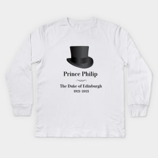 Prince Philip Kids Long Sleeve T-Shirt